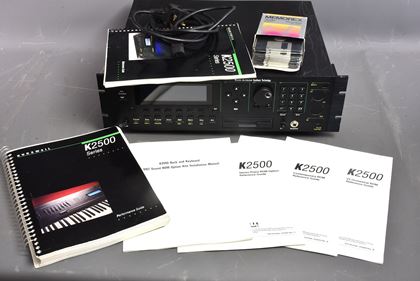 Kurzweill-Kurzweil K2500R with all three ROMs